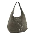Butterfly by Matthew Williamson- Light grey 'Dora' hobo bag
