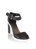 Bueno Sandalias de tacón (Negro)