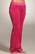 Juicy Couture Velour Bling Snap Pocket Pant