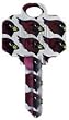 Arizona Cardinals Schlage SC1 House Key