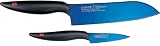 Kasumi Titanium 2 Piece Cutlery Set Blue KTB2/5
