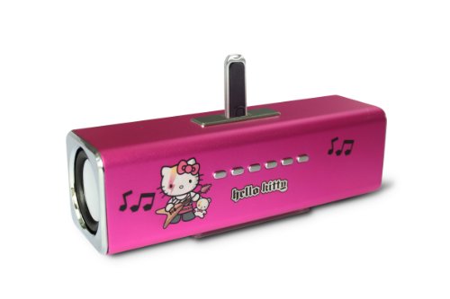 Hello Kitty TXX3662 Musicbox Stereo-Lautsprecher mit integriertem Akku (MP3-Player, FM-Rad Preisvergleich