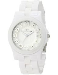 Marc by Marc Jacobs Womens MBM4523 Rivera White Watch