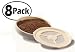 Ecopad 8-Pack The Permanent Refillable Coffee Filter for the Classic Senseo models HD7810-HD7819 - Create your own custom strength and Flavor