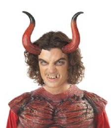 California Costumes Men's Demon Horns W Teeth