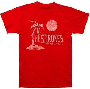 Strokes Men's Japanese Confection Slim Fit T-shirt Medium Red