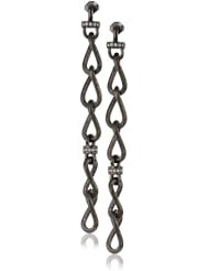 Paige Novick "Tangled" Link and Rondelle Earrings