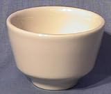 Homer Laughlin 7.75 oz. Creamy White / Off White China Bouillon Steven 36 / CS