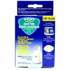 Vicks Refill Scent Pads, Soothing Menthol Vapors, 5 ct.
