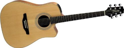 Takamine G Series EGS330SC Dreadnought Acoustic Electric Guitar, Natural