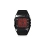 Polar FT60 Men's Heart Rate Monitor Watch (Black with Red Display)