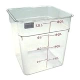 Clear Square Container, 8 Quart (11-0272)