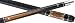 Griffin GR14 - Ebony Stained Maple with Dark Maple Points and White Diamond Overlay Pool Cue Stick