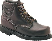 Men's Carolina&reg; 6" Broad Toe Boots Chocolate