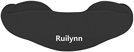 Ruilynn Professional Exercise Barbell Squat Pad &amp;Neck and Shoulder Protective Pad for Squats, Lunges, Weight Lifting&amp; Hip Thrusts (Black)