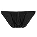 Avidlove Men Brief Breathable Ice Silk Triangle Underpants Solid Boxers Bikinis