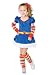 3PC Rainbow Cutie Girl Children's Halloween Costumes