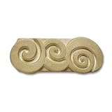 Adex USA Natural Spiral Listello Green 1 Ceramic Tile & Stone