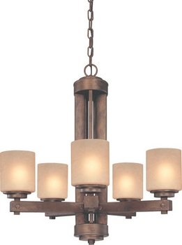 Dolan Designs 2700-90 Sherwood, Single Tier Chandelier