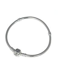 Genuine PANDORA Sterling Silver 6.7 Lobster Claw Charm Bracelet 590702HV-17"