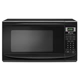 Amana AMC1070XB 0.7 cu. ft. Countertop Microwave Oven with 700 Cooking Watts, 10 Power Levels, Turntable, Control Lockout and Auto Defrost: Black