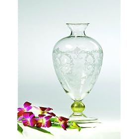 Florentine Etched Vase by Cross