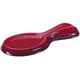 Le Creuset Stoneware 10-Inch Spoon Rest, Cherry