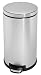 simplehuman CW1129 3-1/5-Gallon Mini Round Step Can, Brushed Stainless
