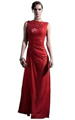Applique Beaded Lace Crystal Crystals Chiffon/Taffeta/Tulle Evening Dress/Quinceanera Dress 