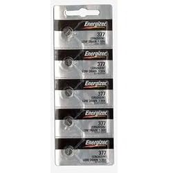 Energizer 377-376 1.5v #377/376 Watch/Calculator Battery (5 Pack)
