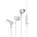 Earphones, hotNcold In-Ear Earbuds Headphone, Running Sports for iphone Android -White
