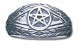 Solid Sterling Silver Pentagram Ring