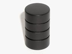 Top Knobs-Nouveau II Collection M578 Knob in Flat Black