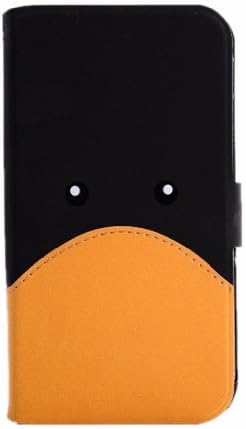 Angelseller XKM New Stylish Cute Cartoon Animal Papa Duck Pattern Series Flip Wallet Style PU Slot Leather With Adjustable Stand Case Protective Cover for Apple iPhone 5 5G 5th