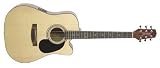Takamine ES45C Jasmine Cutaway Acoustic Electric Guitar (Natural)