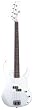 AXL Marquee SRO Electric Bass, Olympic White