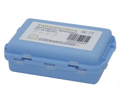 1 x Medikamentenbox Tablettenbox