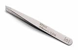 MEHAZ Rubis Tweezer - Slanted - Stainless-MC0130SS