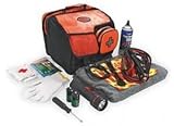 Bell/Victor 22-1-65006-1 100-Piece Emergency Road Kit with Booster Cable First Aid Kit Flashlight & More