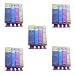 5 Sets - 5x BCI-3 Black, 5x BCI-6 Cyan, 5x BCI-6 Magenta, 5x BCI-6 Yellow - Compatible Ink Cartridges for Canon Pixma iP3000 / iP 3000 Printer by GFS