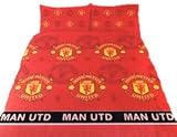 Manchester UTD Red Devils Double Duvet Quilt Cover Set