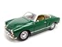 1966 Vw Volkswagen Karmann Ghia Green Diecast Model 1:18 Die Cast Car