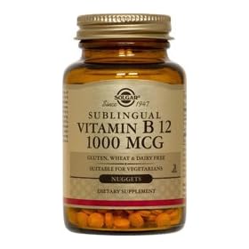 Solgar Vitamin B12 1000 mcg Nuggets - 250 nuggets
