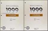 1999 Cadillac Catera Repair Shop Manual Original 2 Volume Set