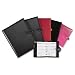 Filofax Finsbury A5 organiser manufactured from black soft grained leather with conventional styling, EACH