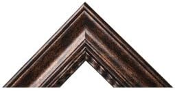 Wilson Bickford Wood Frame Style #107 11x14" (2.5" wide moulding) - Bronze