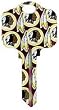 Washington Redskins Kwikset KW1 House Key