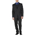 Merona&reg; Wool Suit - Black Pinstripe