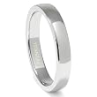 Titanium 4mm High Polish Dome Wedding Band Ring