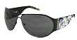 ED HARDY SUNGLASSES EHS 011 BLACK BATTLE TATOO